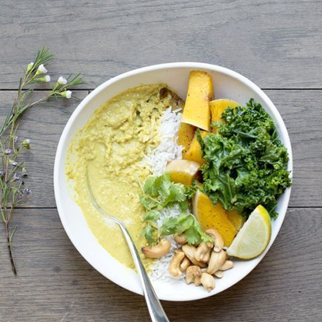 Cari coco à la courge butternut