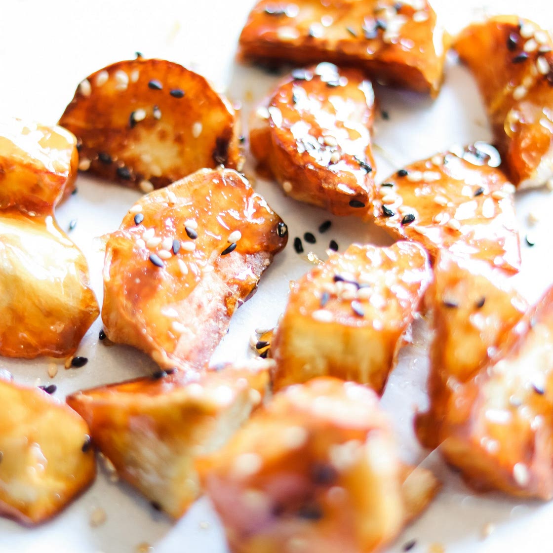 Goguma Mattang (Korean Candied Sweet Potatoes)2