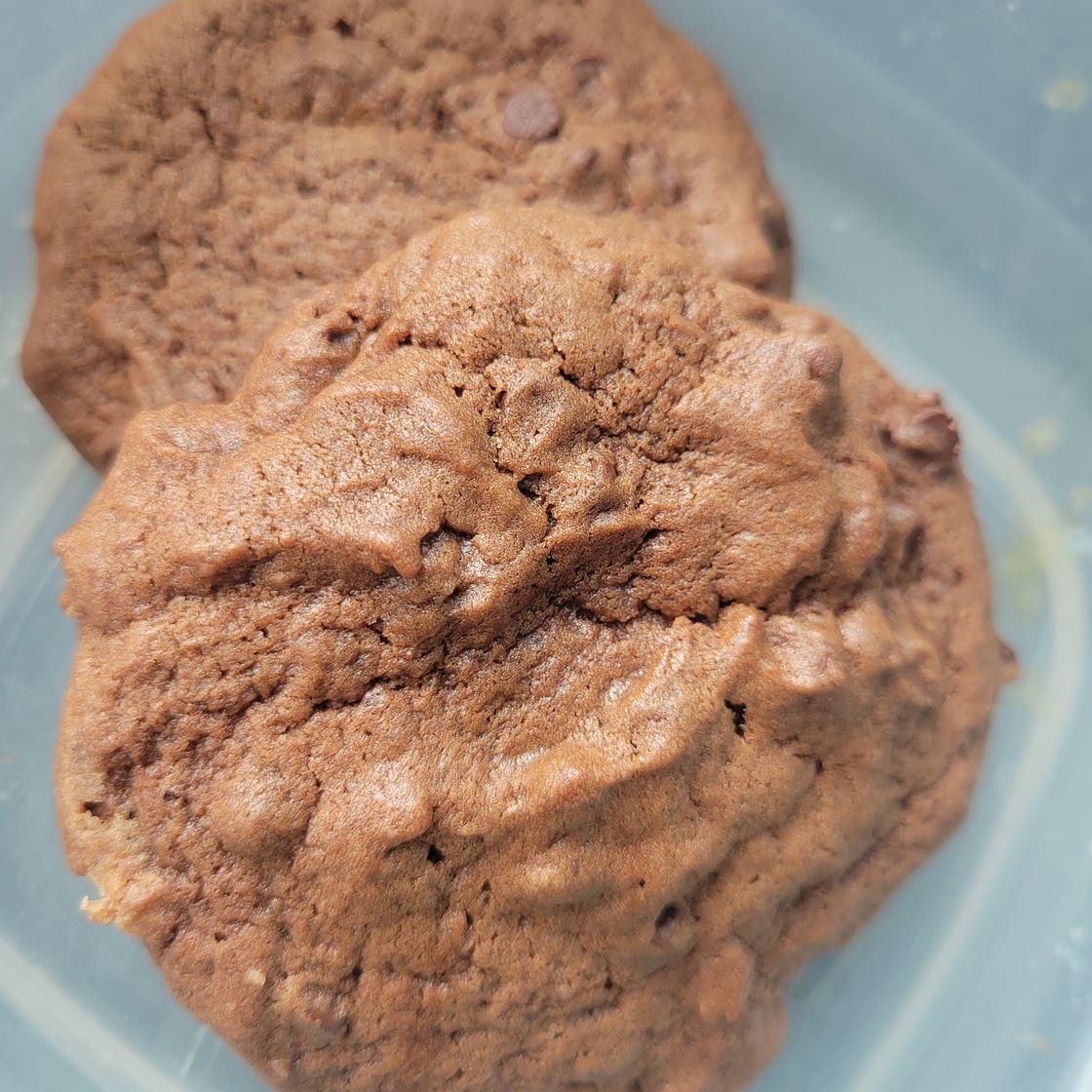 Double chocolate cookies