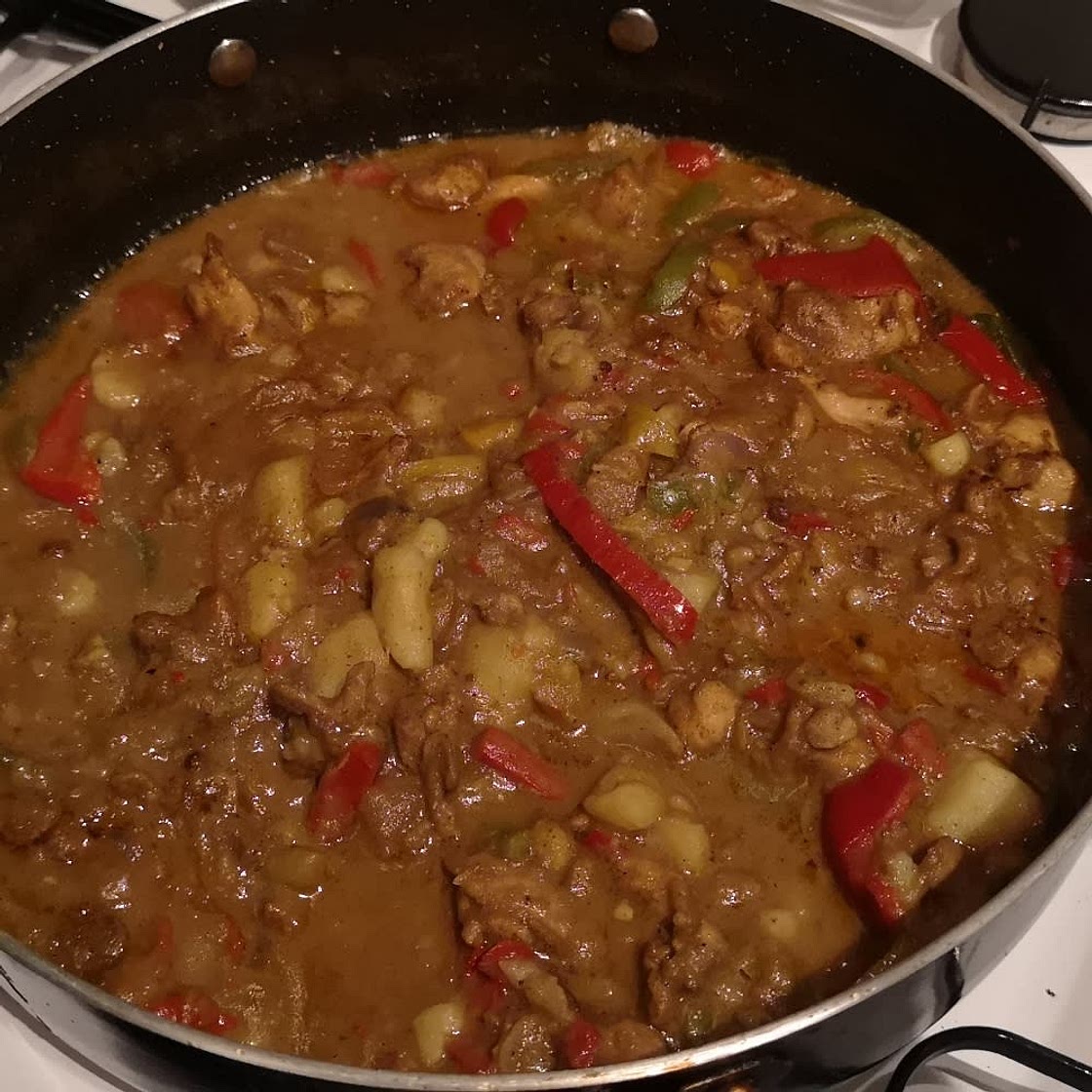 Jamaican curry chicken recipe