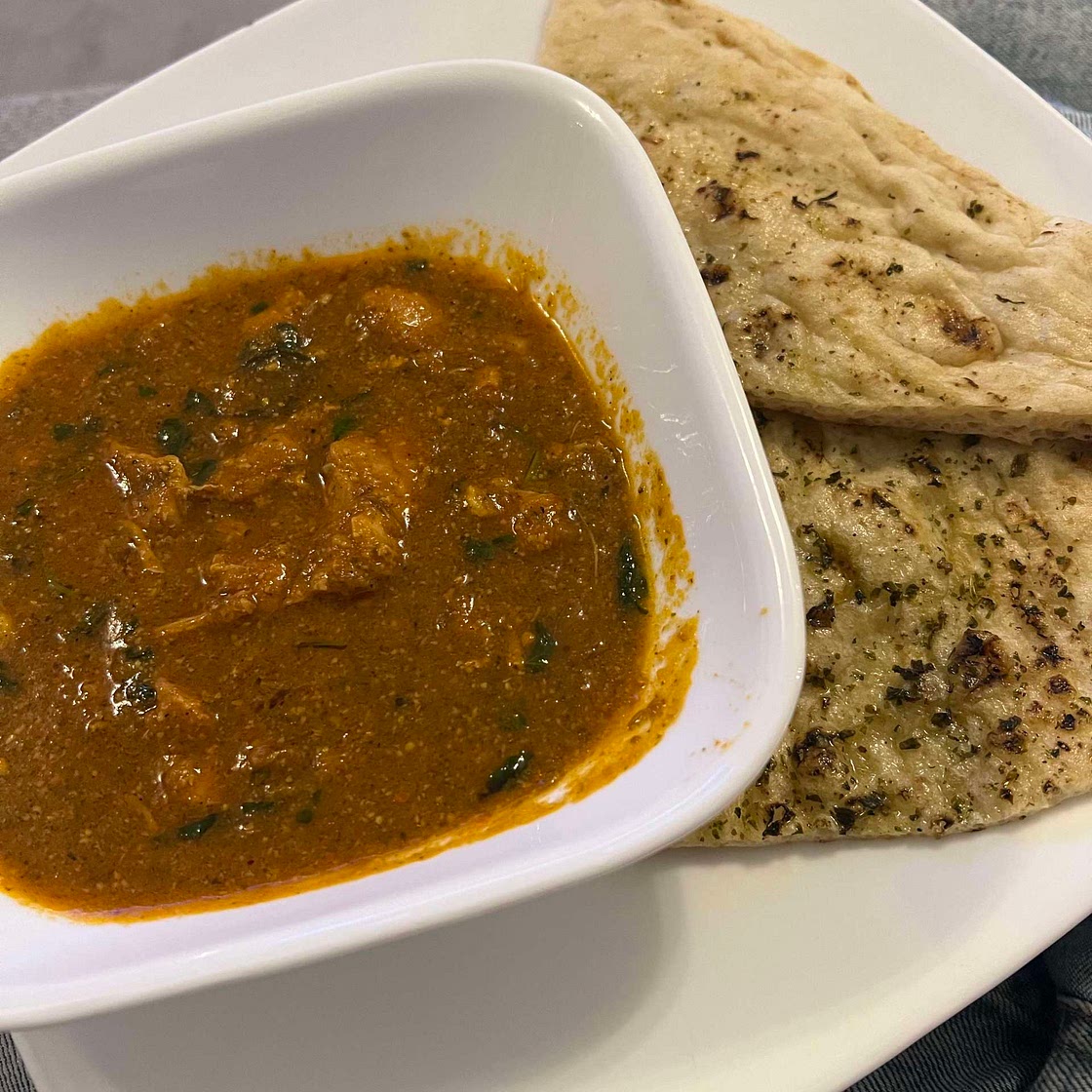 Binda’s spicy Indian curry dish (using an Instant pot)