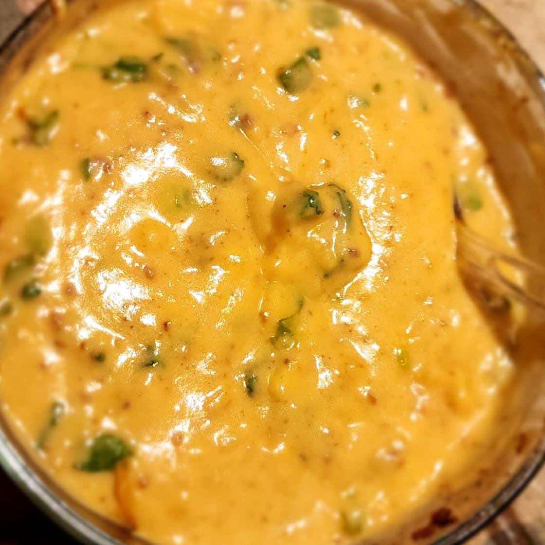 Cheesy taco potato soup