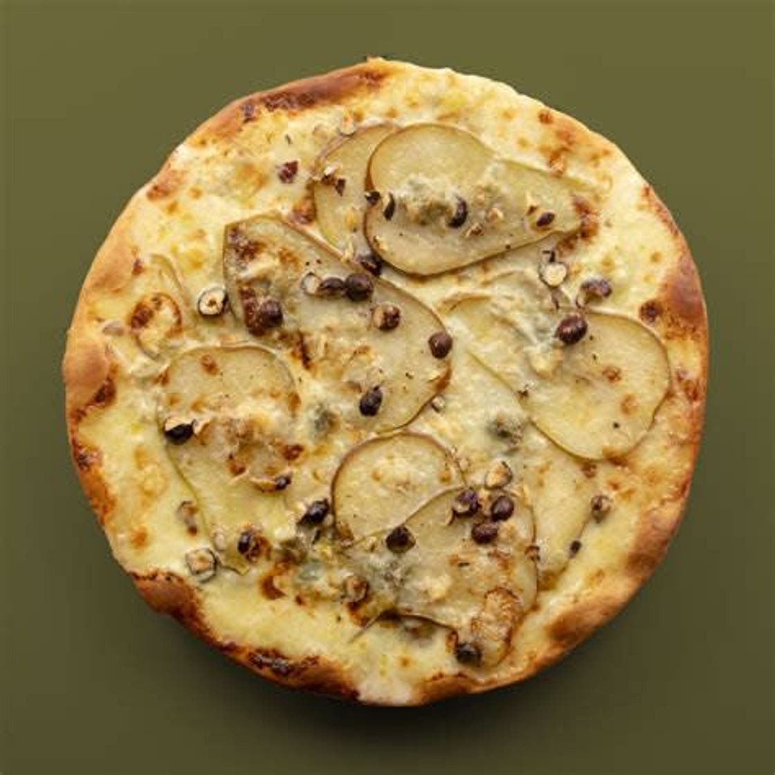 Pizza poire brie