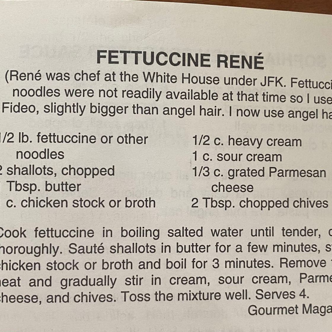 Fettuccine René