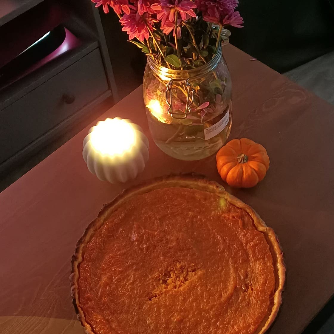 Fast and easy pumpkin pie !