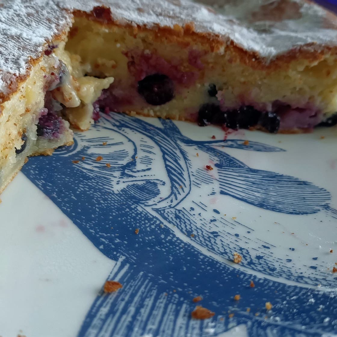 Super delicious blueberry cake !