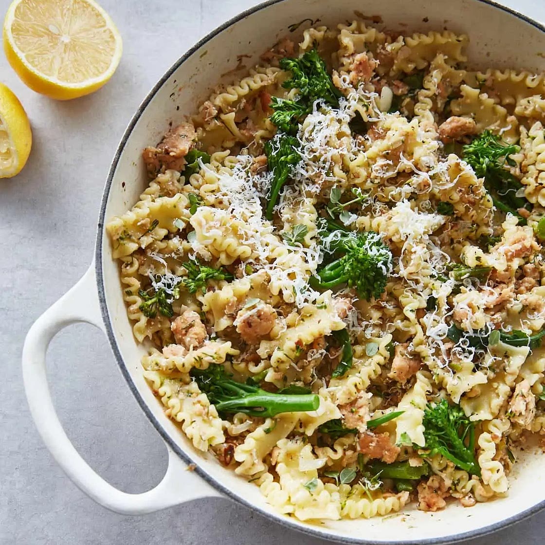 Veggie Fennel Sausage & Broccoli Pasta