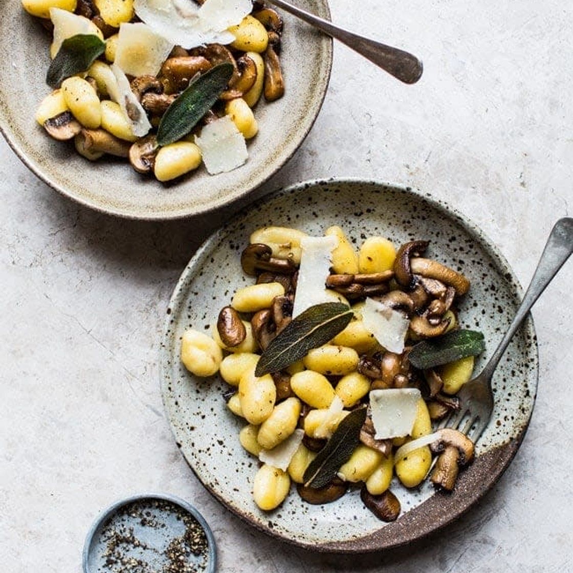 15-Minute Gnocchi with Sage Butter & Mushrooms