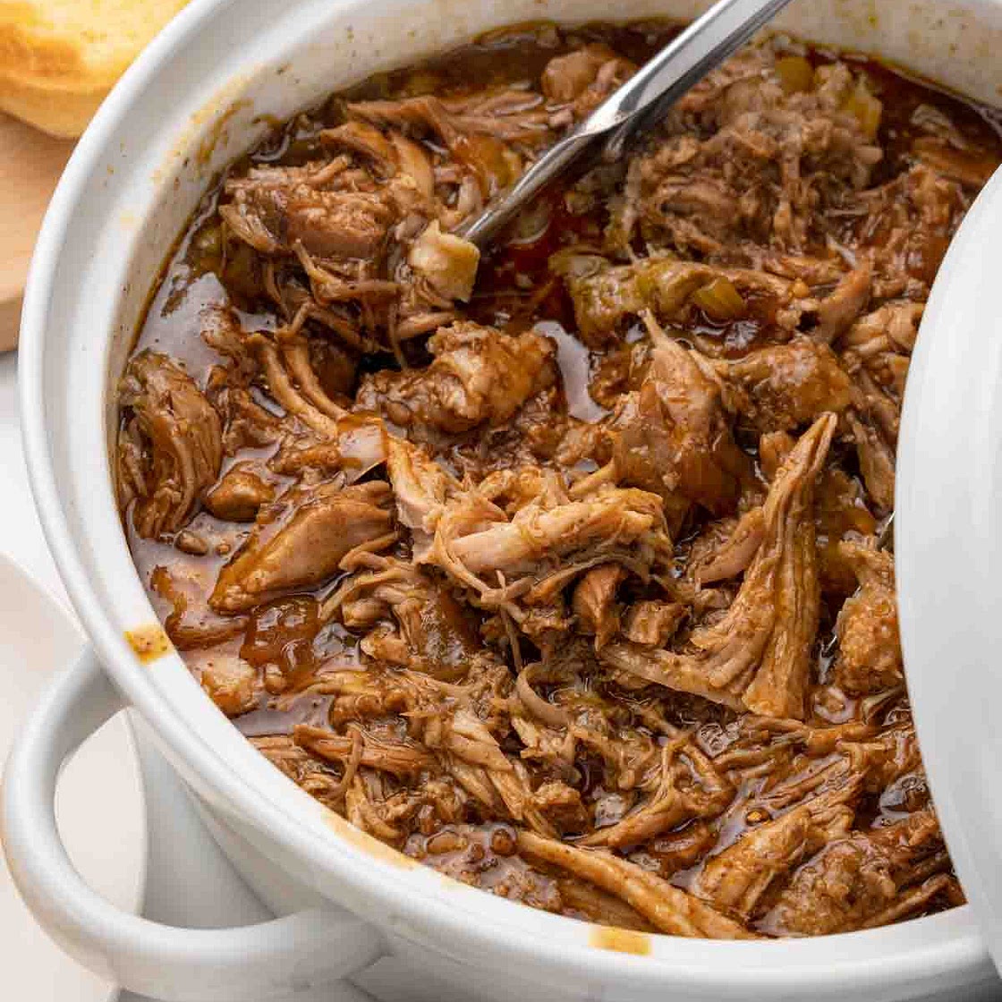 Slow Cooker Texas Pulled Pork