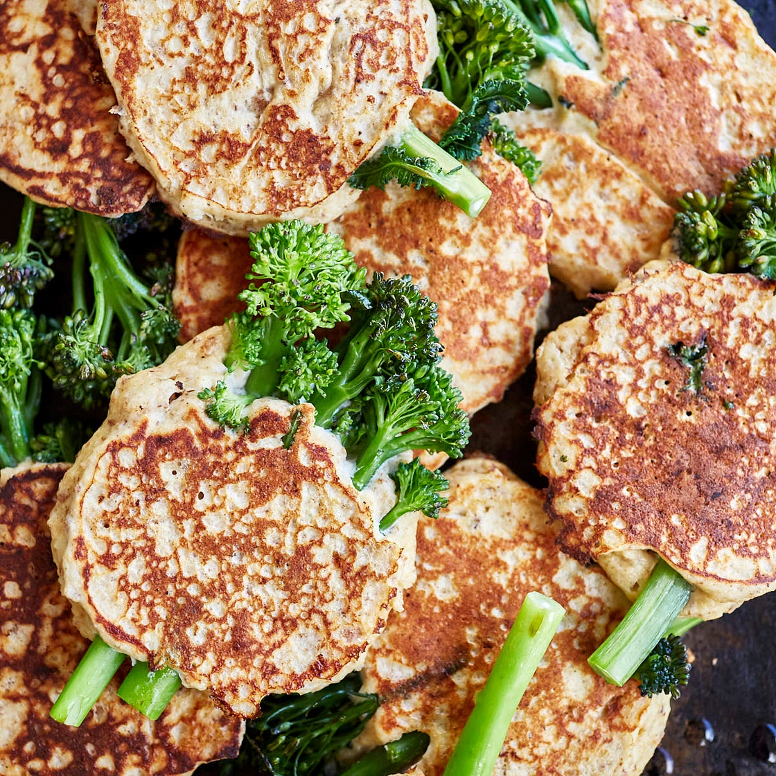 Tenderstem Broccoli & Ricotta Fritters
