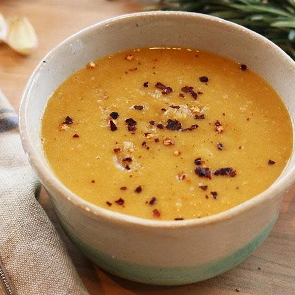 Red Lentil Soup with Garlic and Rosemary | Plant-Based Recipe | SmartyPlants