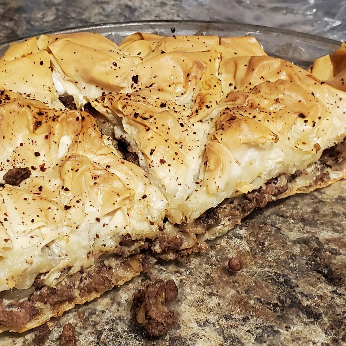 Phyllo Meat Pie (Egyptian Goulash)
