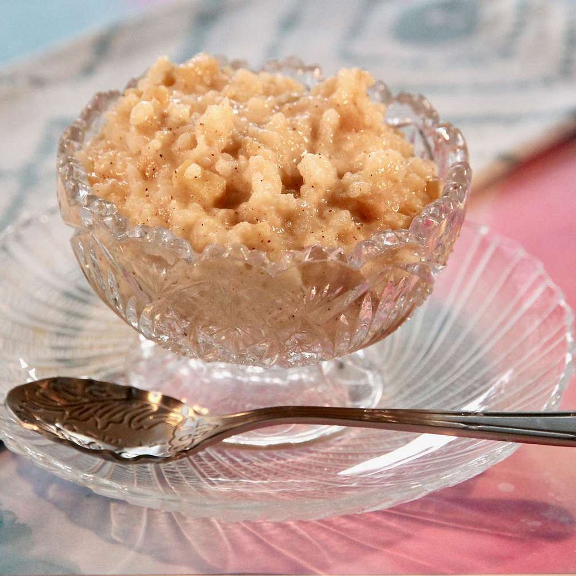 Apple Rice Pudding