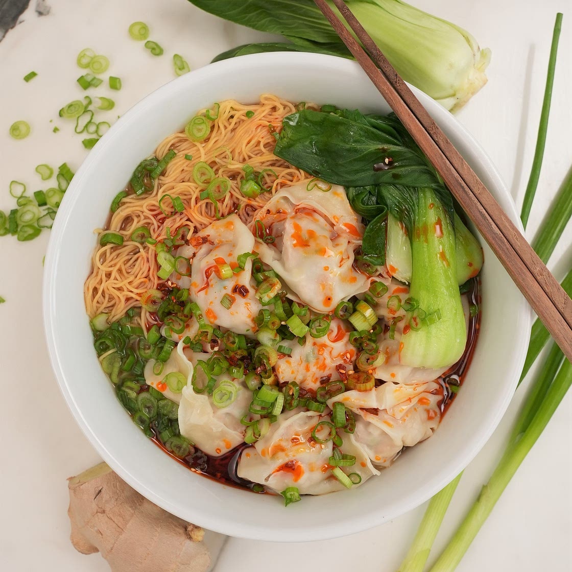 Wonton Noodle Soup