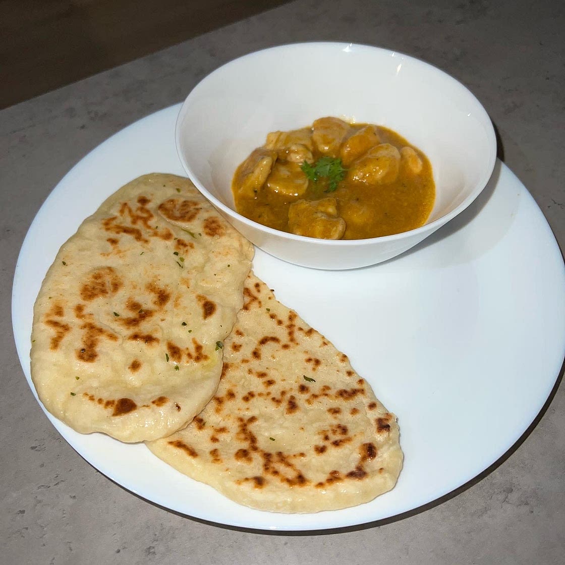 2 ingredient naan bread 