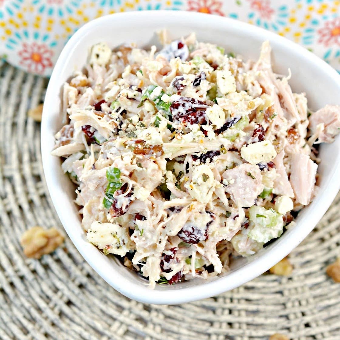 Chicken and cranberry salad 