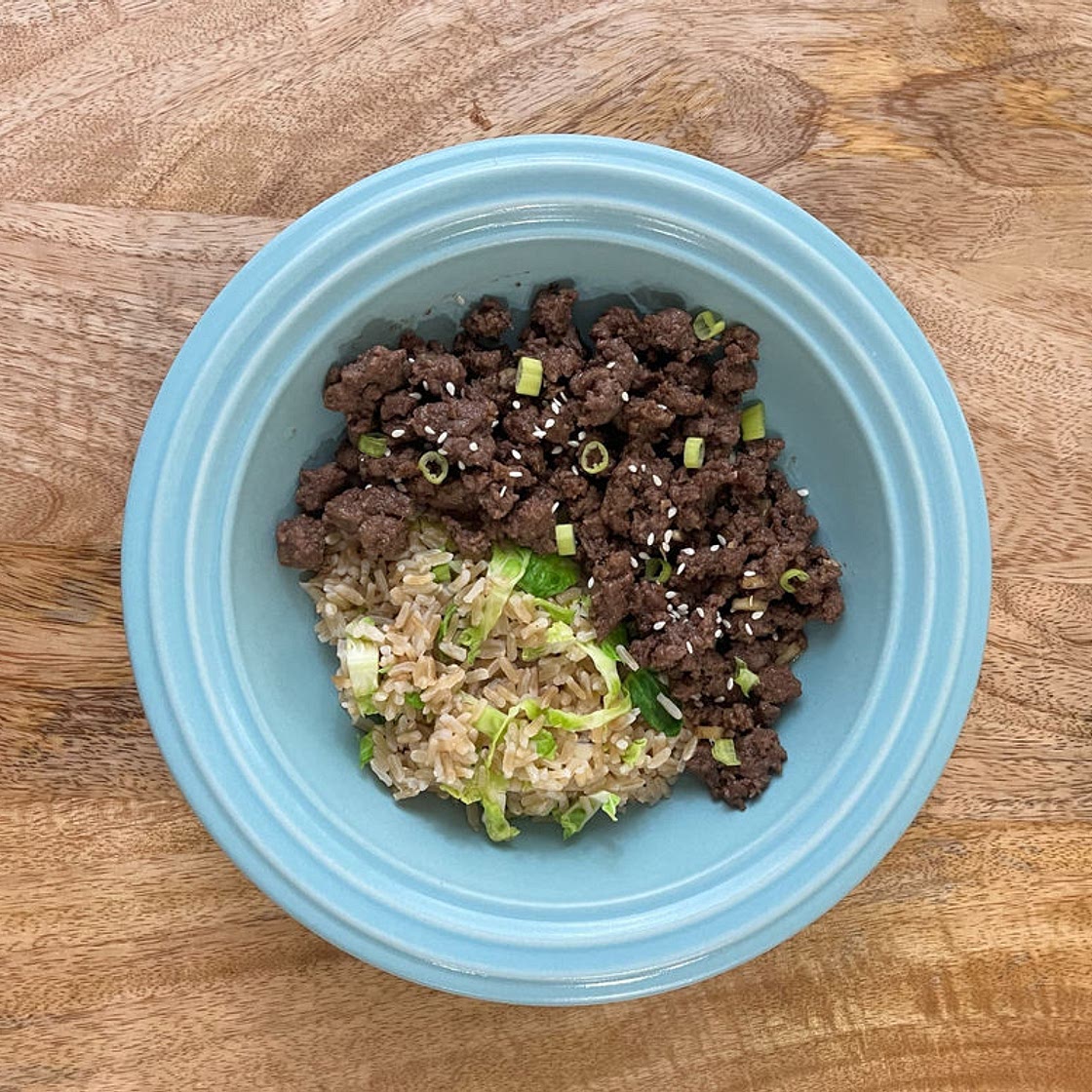 Korean Ground Beef Bowls
