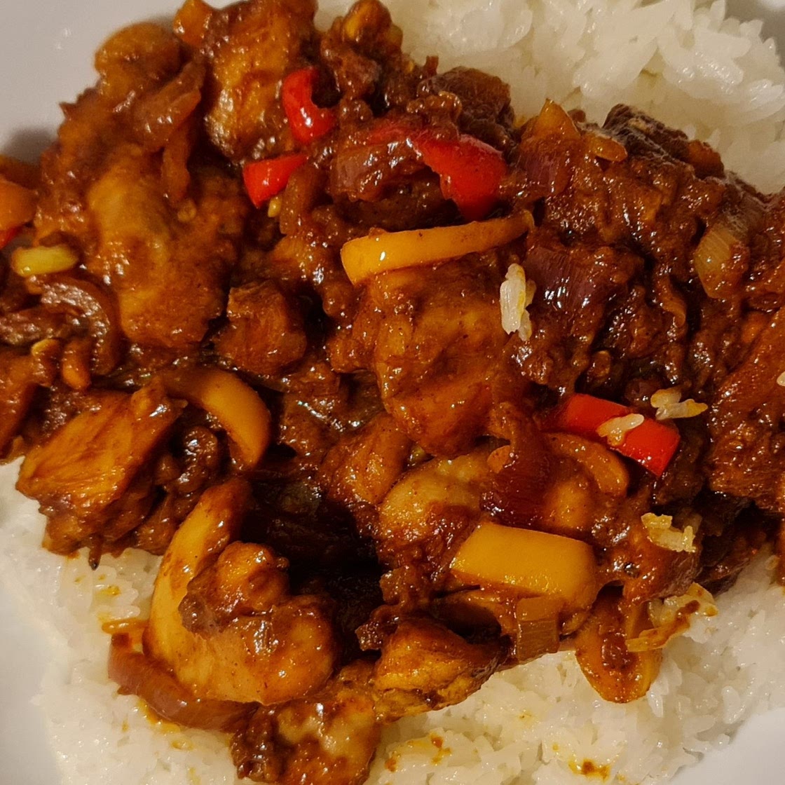 Singaporean-ish Chicken & Rice