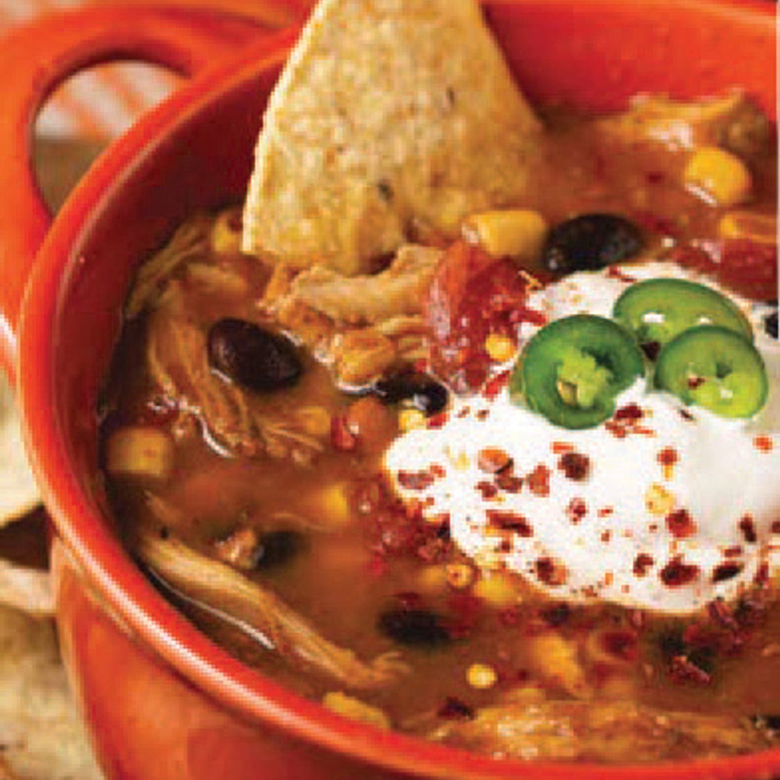 Recipe of the Month: Slow Cooker Chicken Fajita Soup