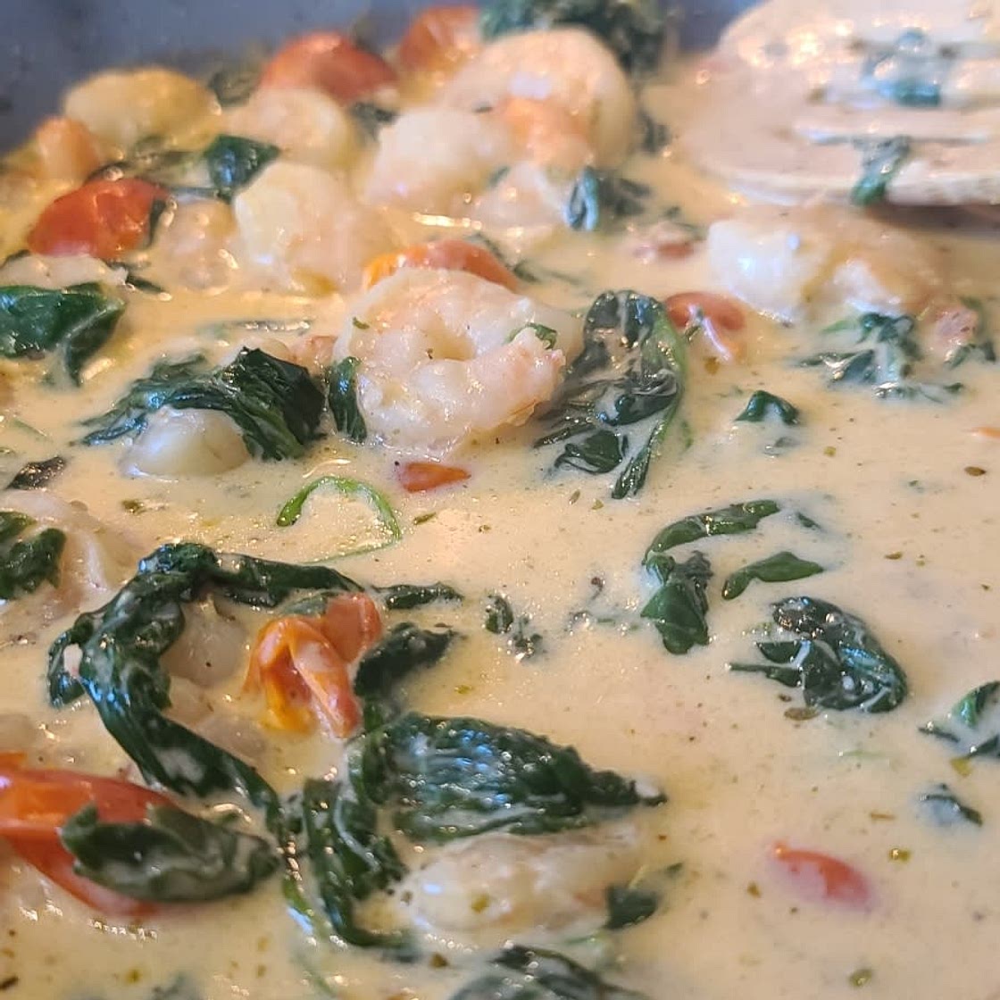 Saucy Tuscan Butter Shrimp