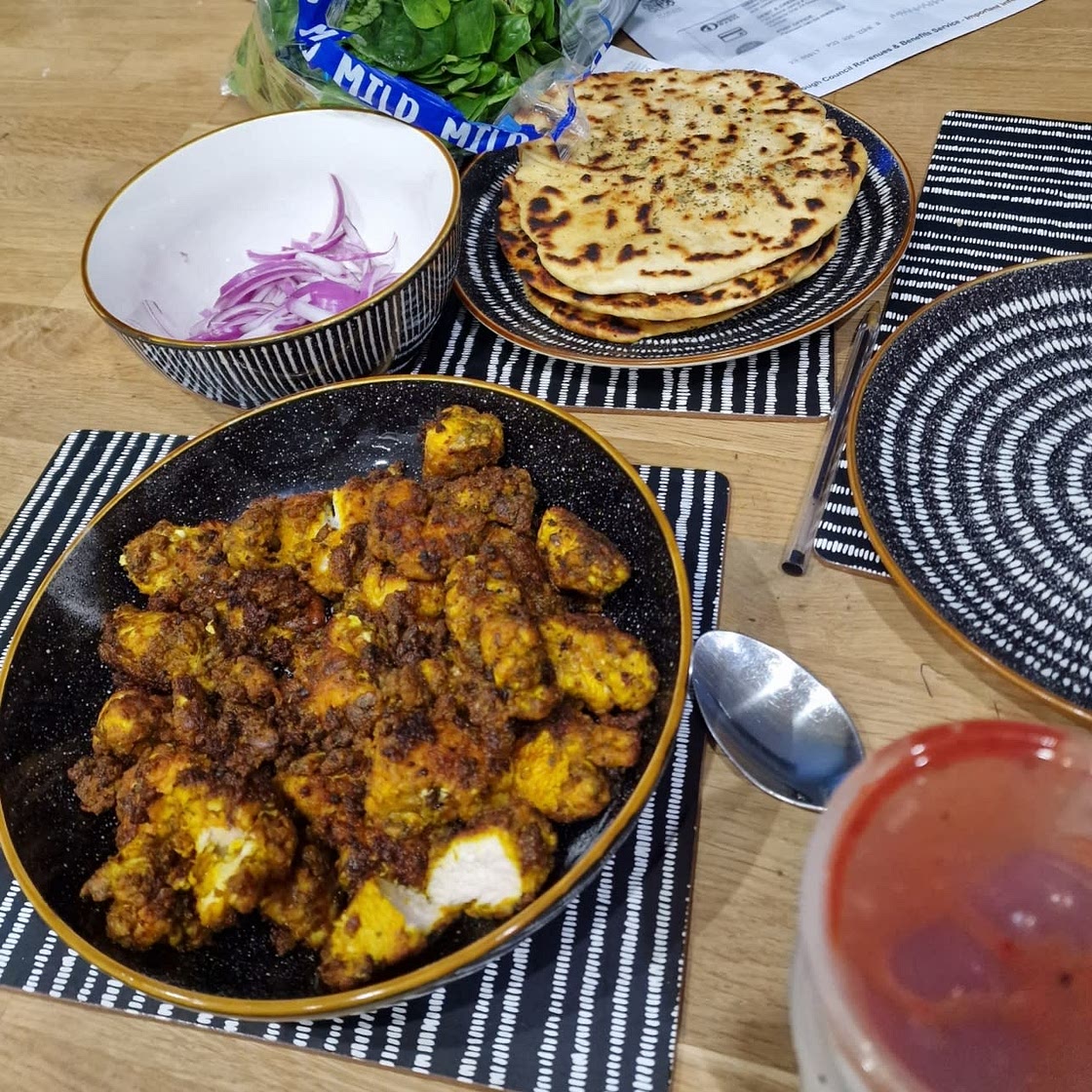 Quick Naan without Yeast