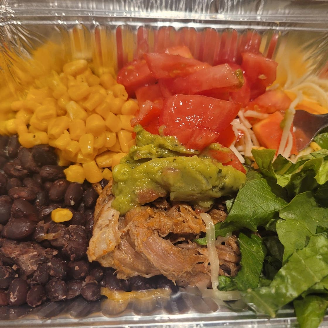 Pulled Pork Burrito Bowls