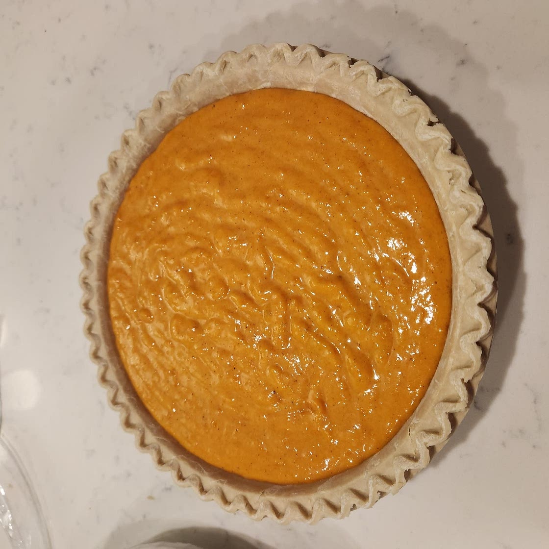 Air Fryer Brown Butter Sweet Potato Pie