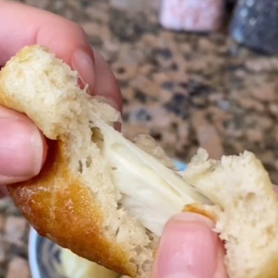 Mozzarella Stuffed Pretzel Balls