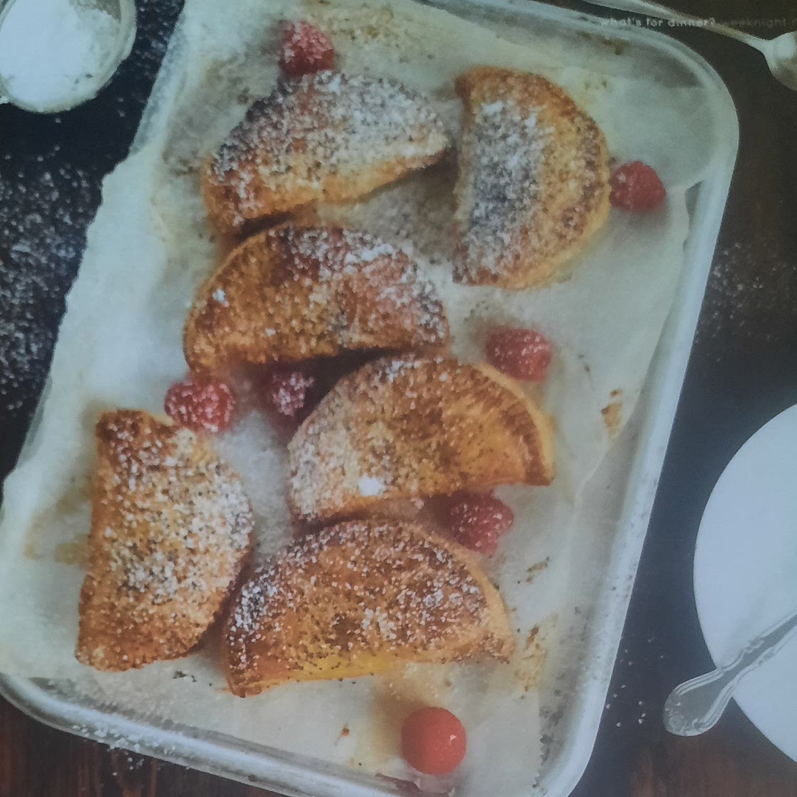chocolate and strawberry turnovers