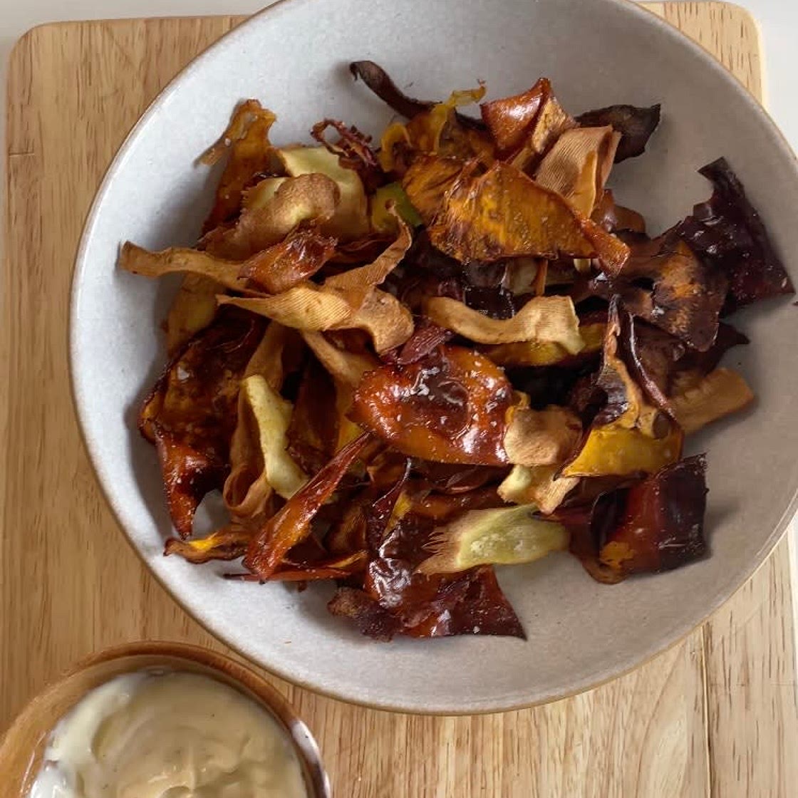 pumpkin and veg crisps