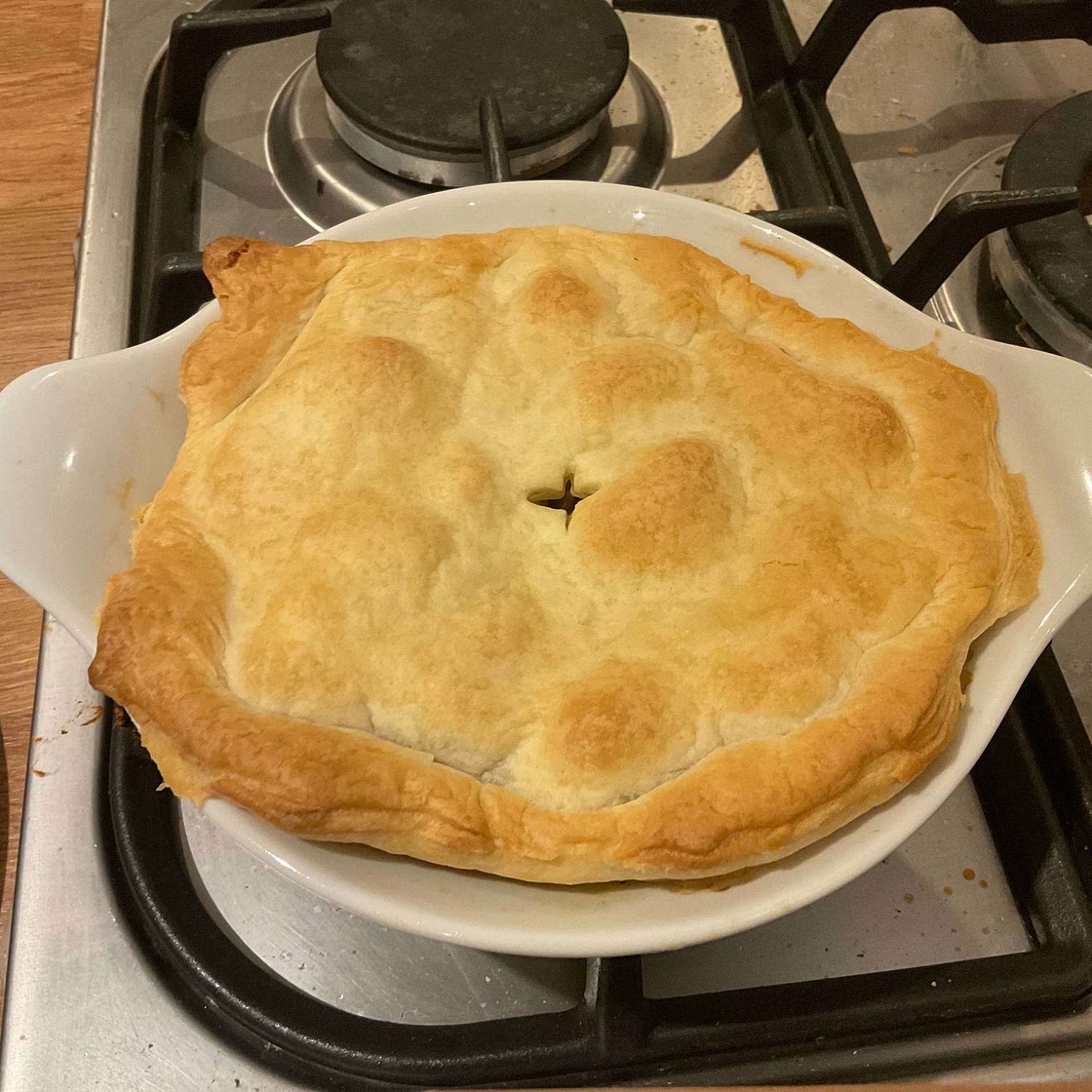 Potato, Rosemary and Onion Pie