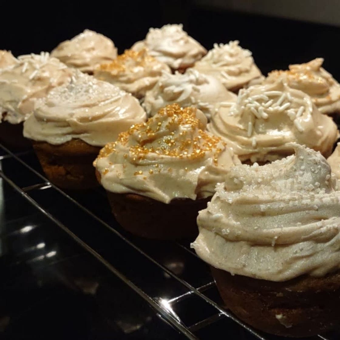 Pumpkin Cupcakes with Brown Butter Cream Cheese Frosting