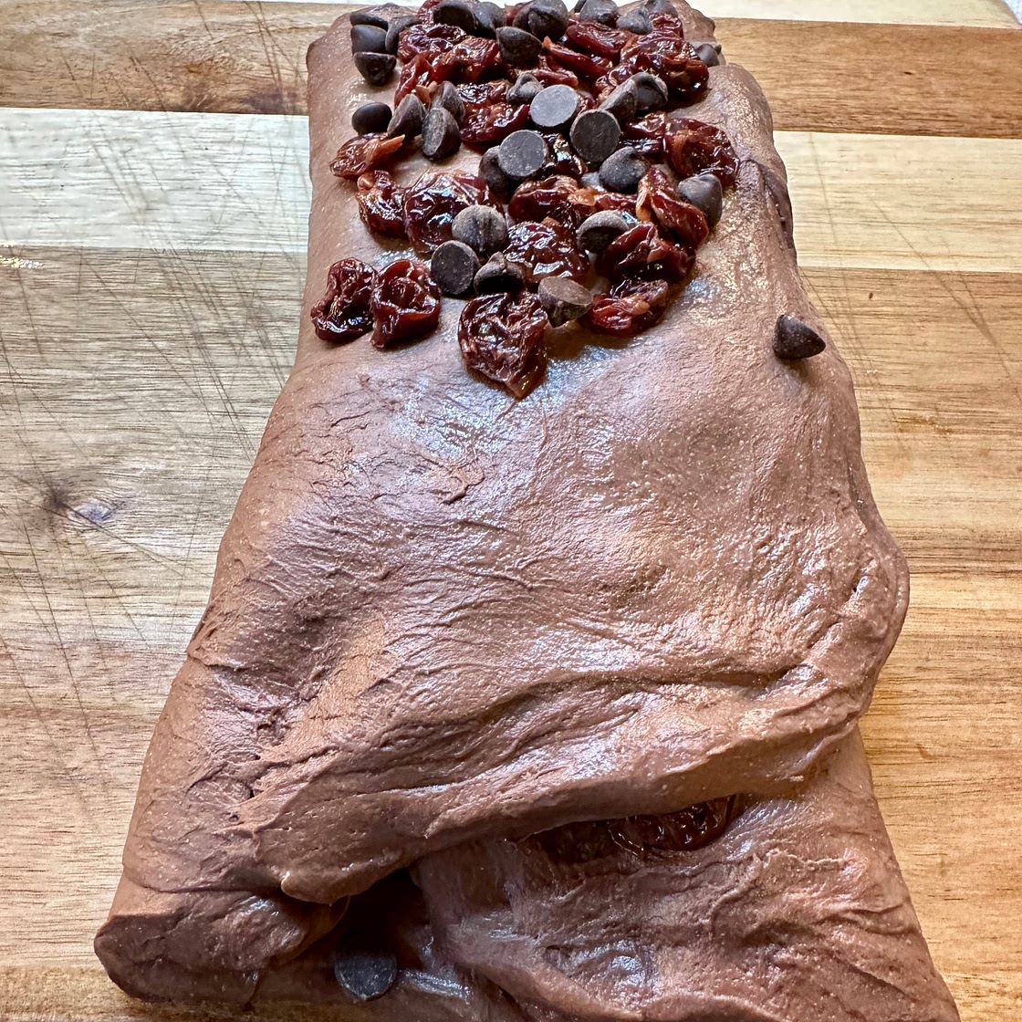 Chocolate Cherry Sourdough Bread
