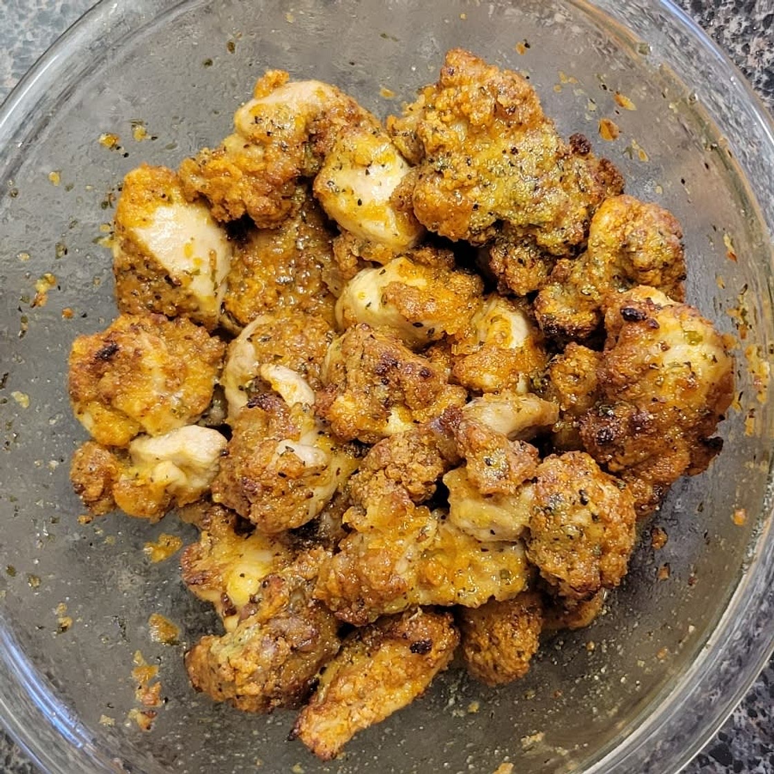 Air Fryer Lemon Pepper Nuggets