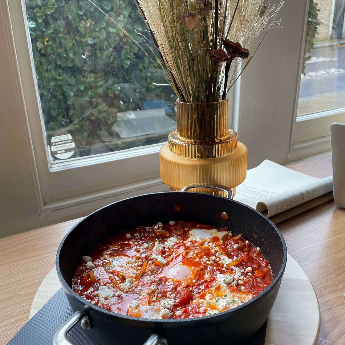 Middle Eastern Shakshuka / Shakshouka /Chakchouka
