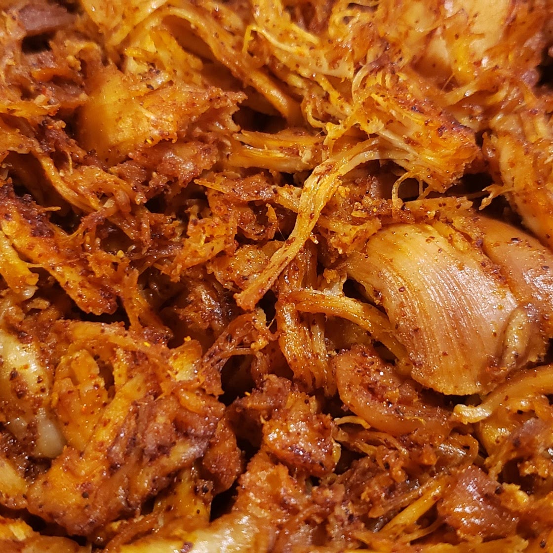 Chili Fried Chicken Thighs