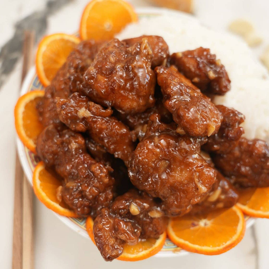 Air Fryer Orange Chicken