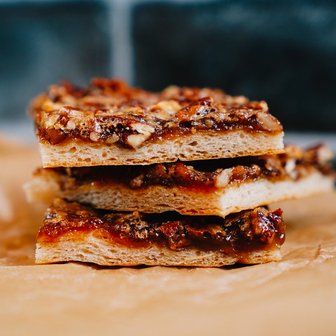 Grandma Bev’s Easy Holiday Pecan Pie Bars