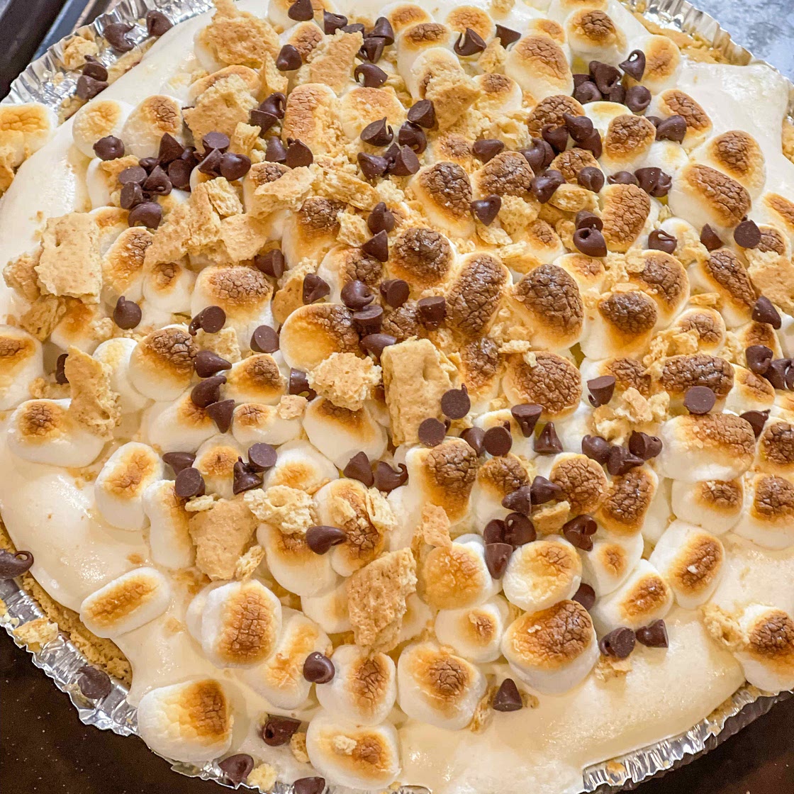 No bake s’mores pie 