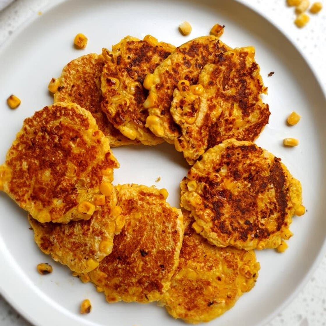 Simple Corn Fritters — That Vegan Dad - Vegan recipes, blogs & more