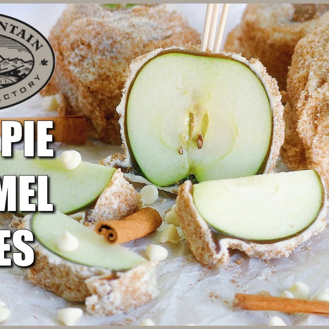 ROCKY MOUNTAIN CHOCOLATE FACTORY APPLE PIE CARAMEL APPLES | Barbara Atewe
