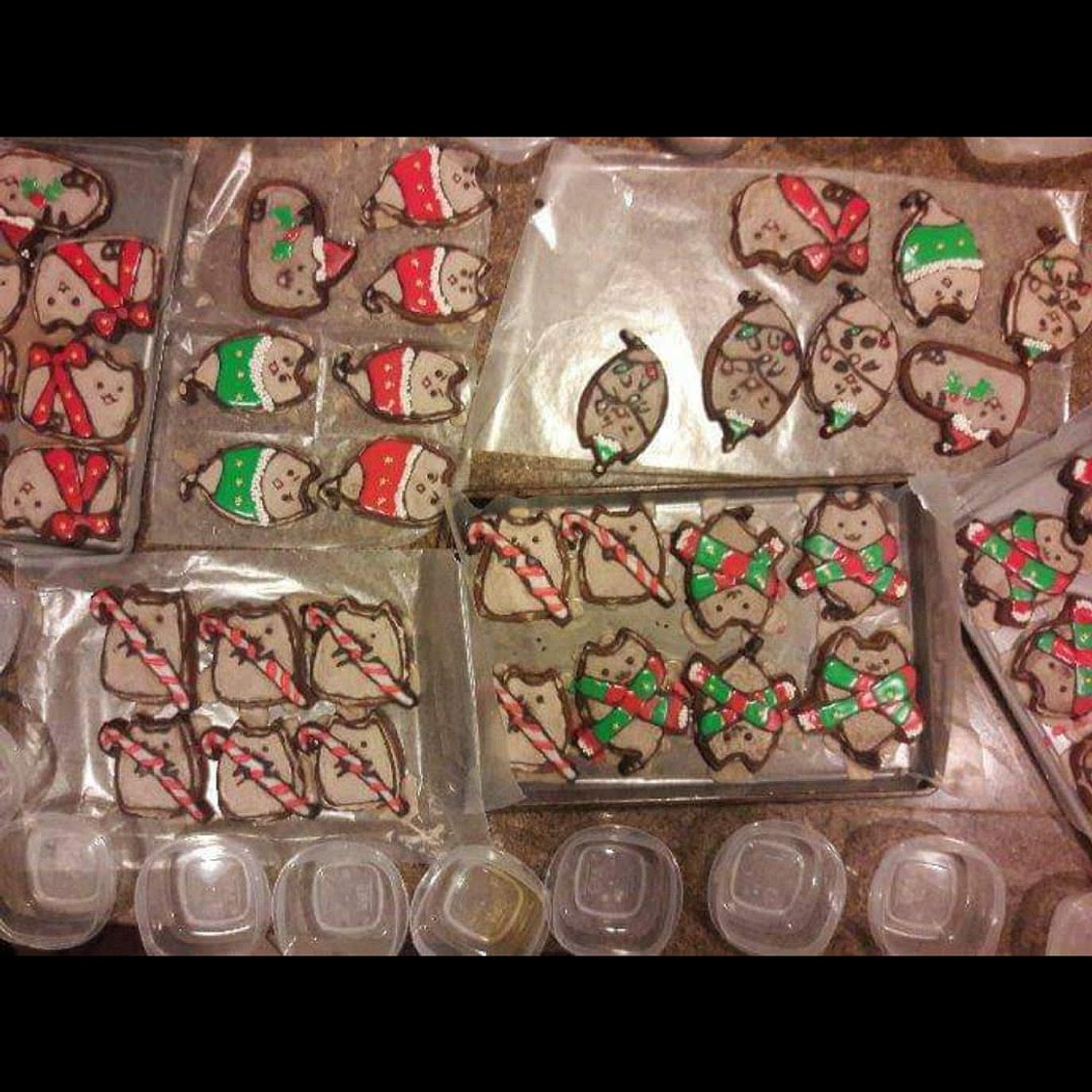 Gingerbread Cats