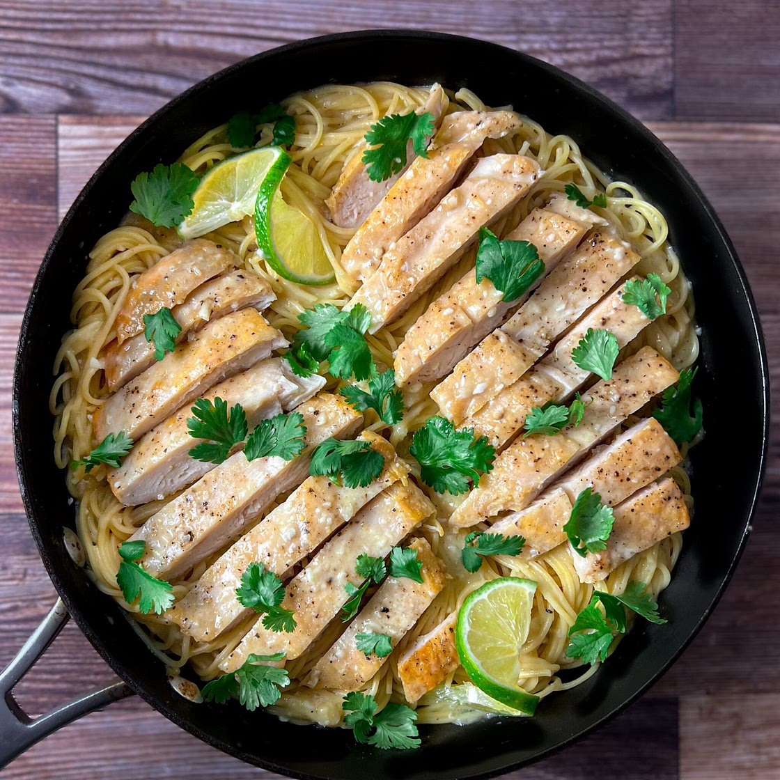 Coconut Lime Chicken & Pasta