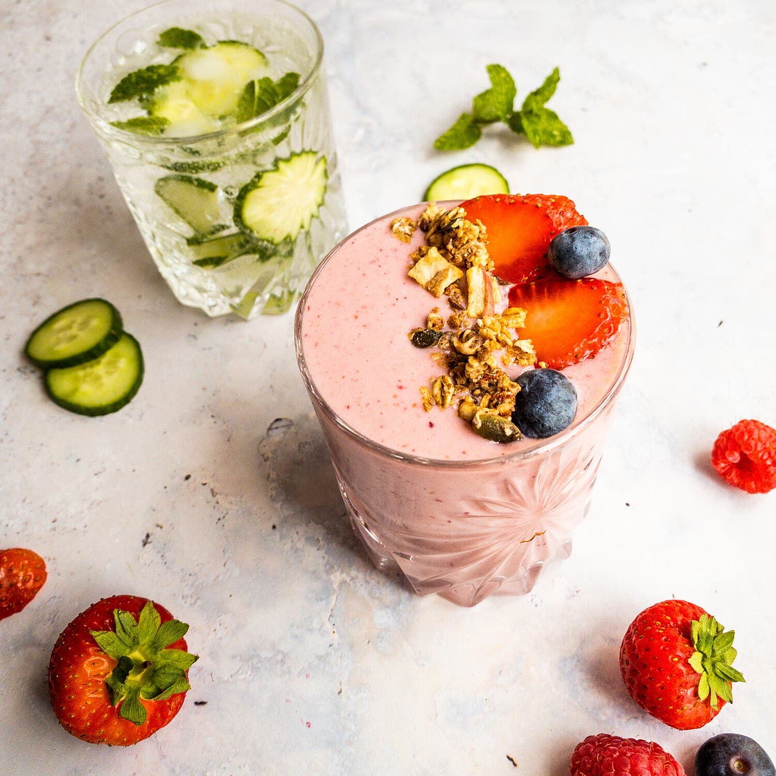 Very Berry Kefir Smoothie