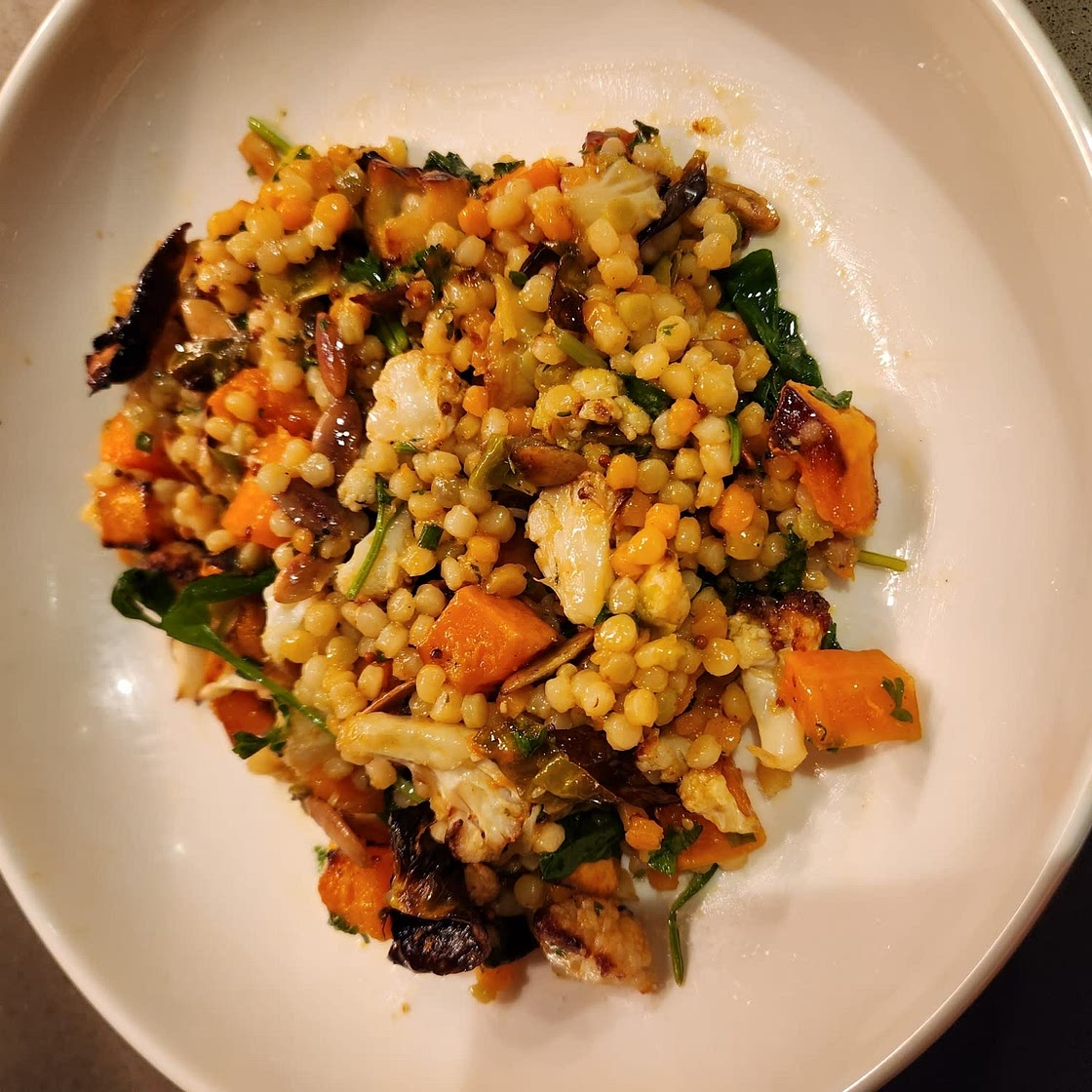 Roasted Vegetable Israeli Couscous