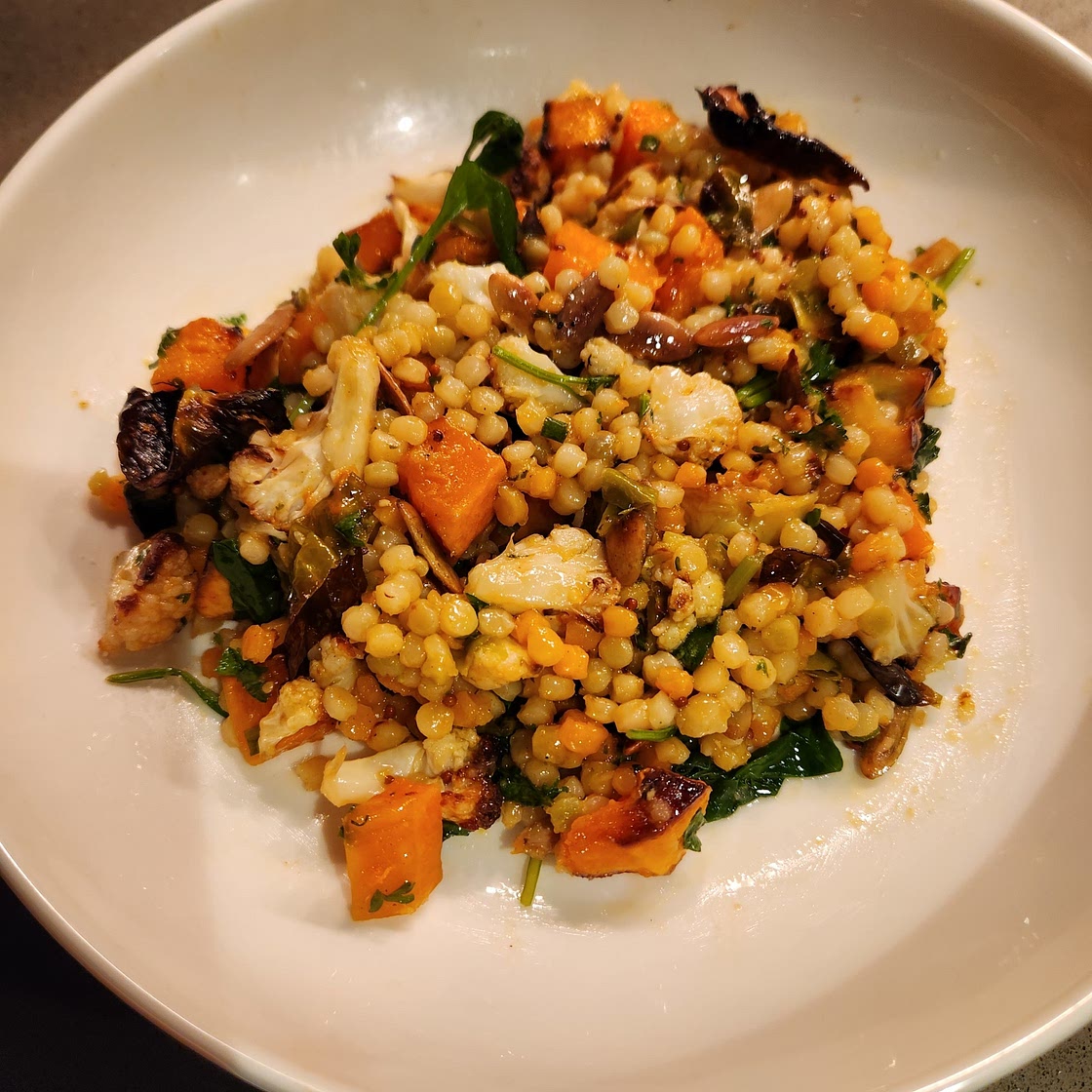 Roasted Vegetable Israeli Couscous