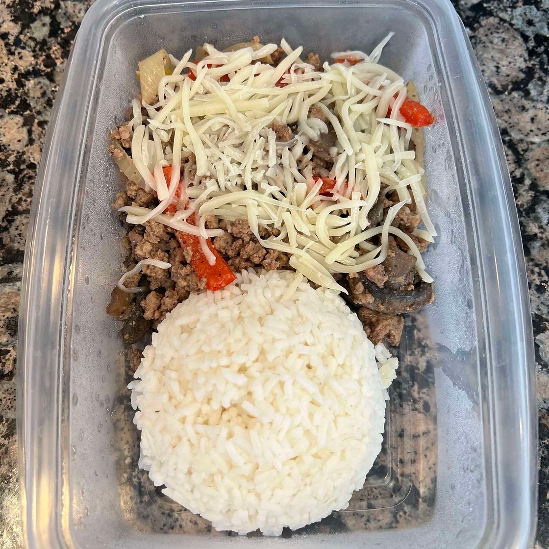Cheesesteak in a bowl