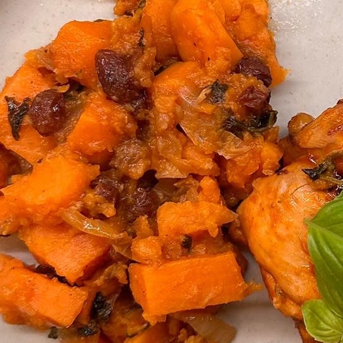 Sweet potatoes salad