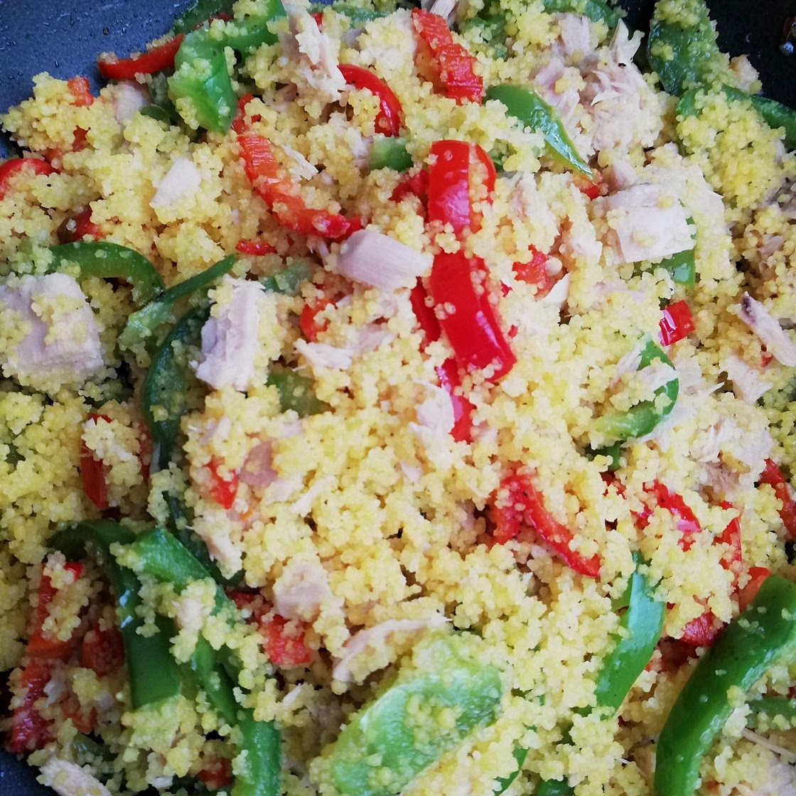 Cous cous tonno e peperoni