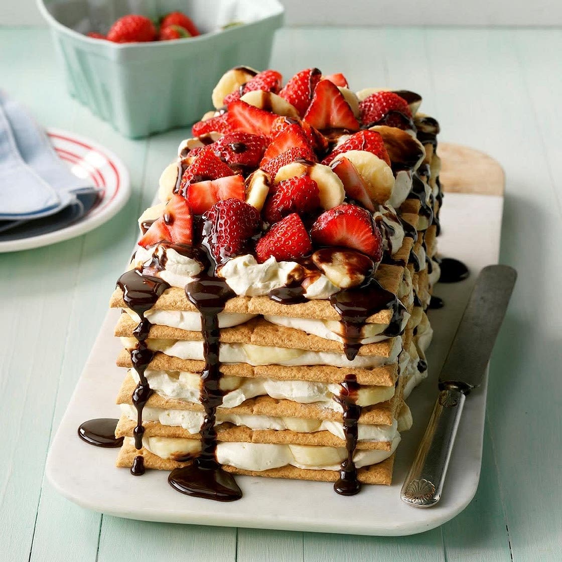 Banana split  icebox 